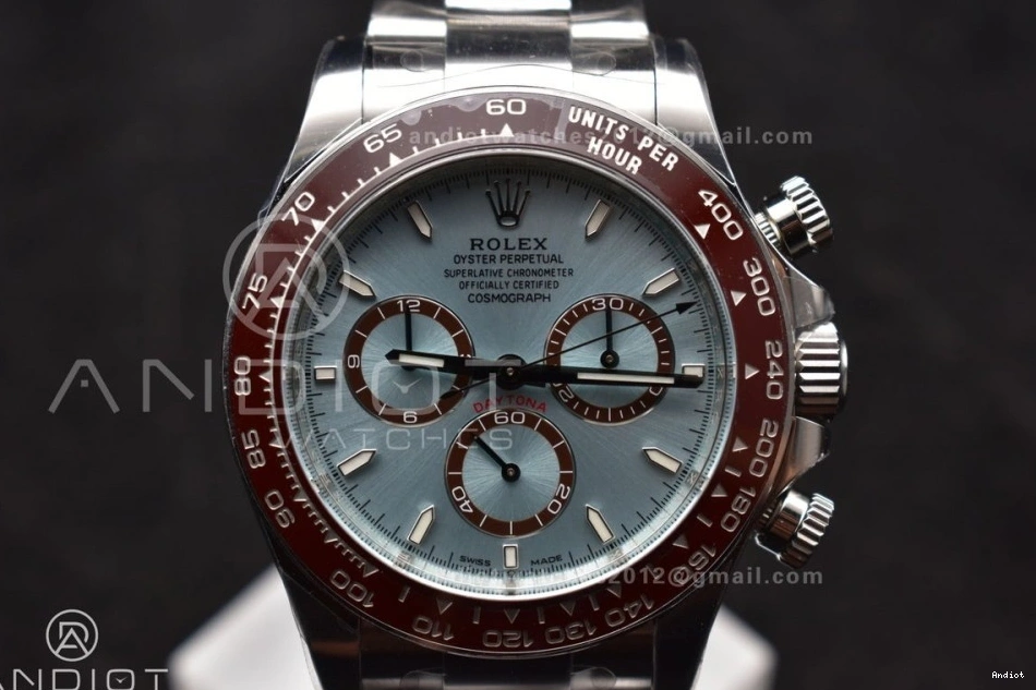 Bracelet 4131 Ice Daytona Sticks 126506 Blue Clean Asian 1:1 SS Clone Markers on 904L SS Best Edition Dial Super 904L 0327